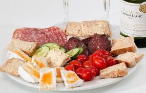 Franklin Conference Center Logo Food Platter